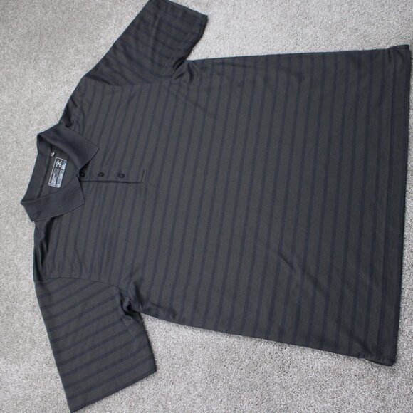 Cutter & Buck CB DryTec Luxe Polo Shirt Mens XL Gray Cotton/Polyester S/S Golf - Picture 6 of 13